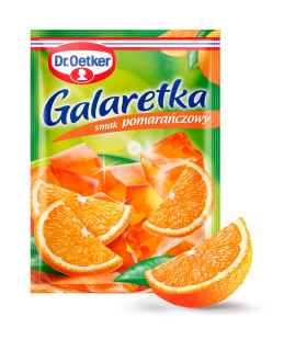 Dr. Oetker Galaretka o smaku pomarańczowym 77 g