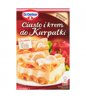 Dr. Oetker Ciasto i krem do karpatki 380 g