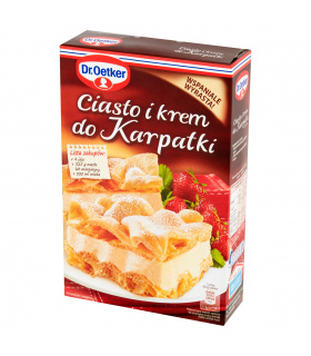 Dr. Oetker Ciasto i krem do karpatki 380 g