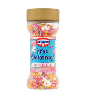 Dr. Oetker Mix dekoracji jednorożec 52 g