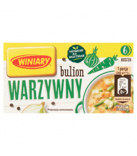 Winiary Bulion warzywny 60 g (6 sztuk)