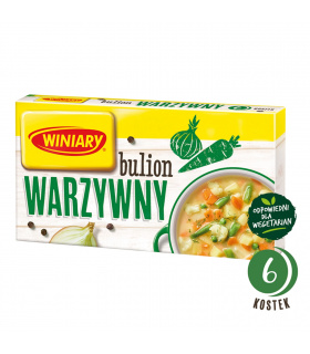 Winiary Bulion warzywny 60 g (6 sztuk)