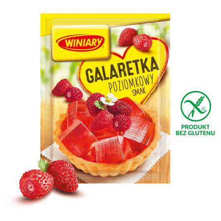 Winiary Galaretka poziomkowy smak 71 g