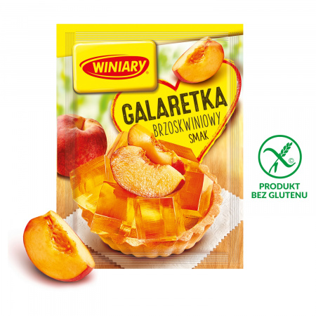 Winiary Galaretka brzoskwiniowy smak 71 g