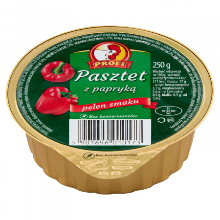 Profi Pasztet z papryką 250 g