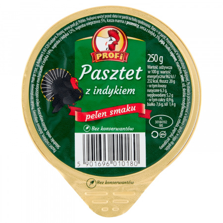 Profi Pasztet z indykiem 250 g