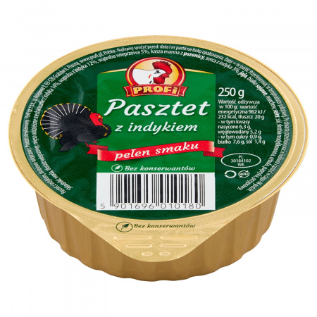 Profi Pasztet z indykiem 250 g