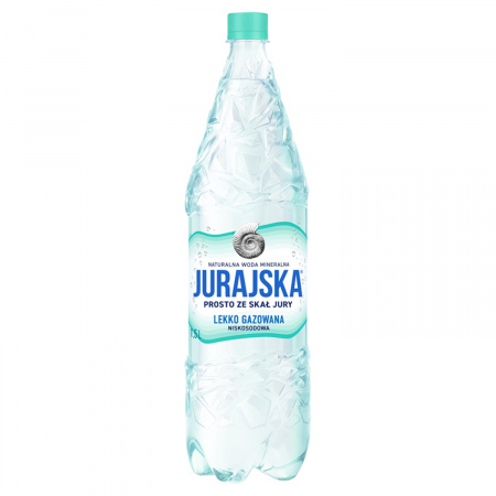 Jurajska Naturalna woda mineralna lekko gazowana 1,5 l