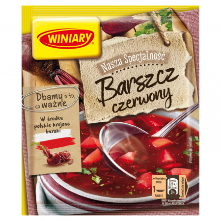 Winiary Nasza Specjalność Barszcz czerwony 49 g