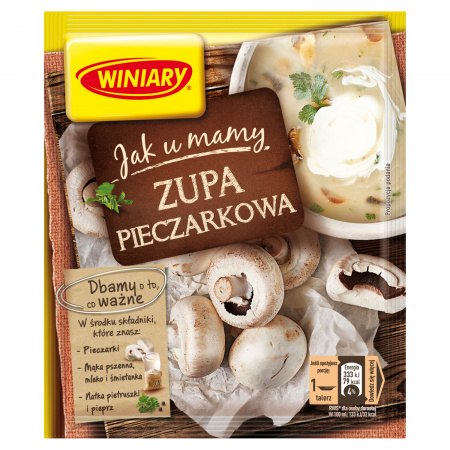 Winiary Jak u Mamy Zupa pieczarkowa 44 g