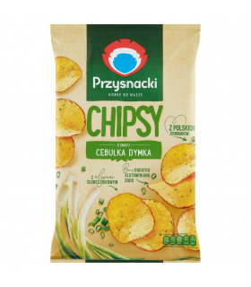 Przysnacki Chipsy o smaku cebulka dymka 135 g