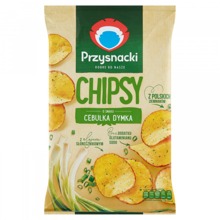 Przysnacki Chipsy o smaku cebulka dymka 135 g