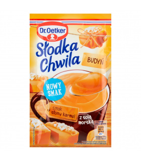 Dr. Oetker Słodka Chwila Budyń smak słony karmel 43 g