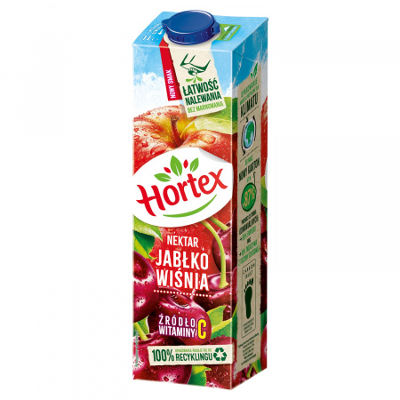 Hortex Nektar jabłko wiśnia 1 l