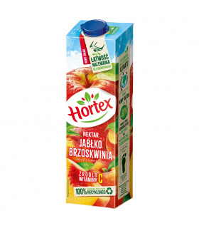 Hortex Nektar jabłko brzoskwinia 1 l