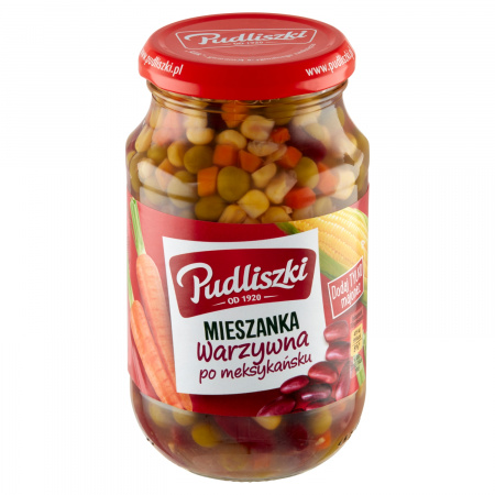 Pudliszki Mieszanka warzywna po meksykańsku 450 g