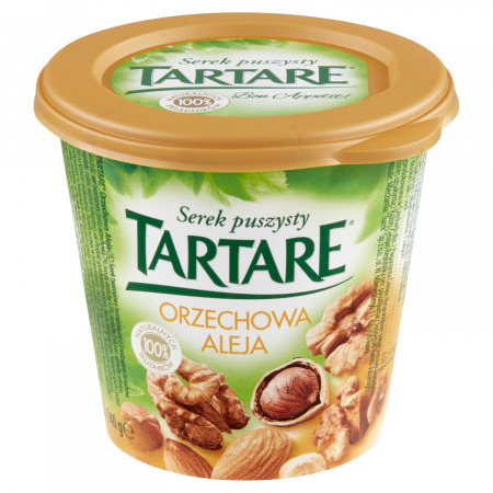 Tartare Serek puszysty orzechowa aleja 140 g