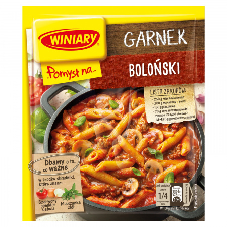 Winiary Pomysł na… Boloński garnek 45 g