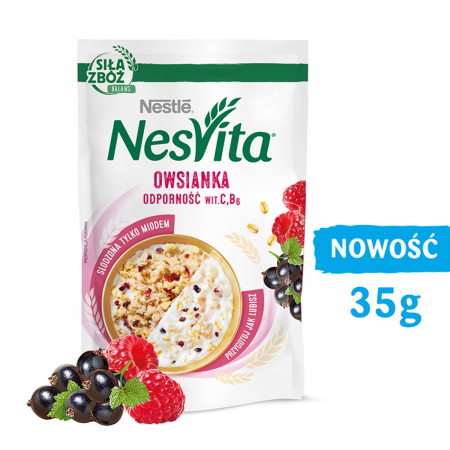 NesVita Owsianka odporność wit. C B6 35 g