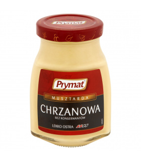 Prymat Musztarda chrzanowa 185 g