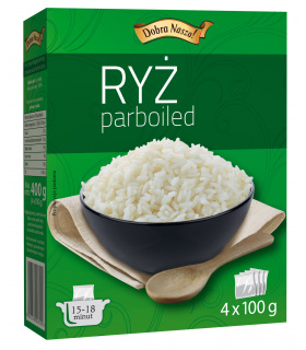 Dobra Nasza! Ryż parboiled 4x100 g