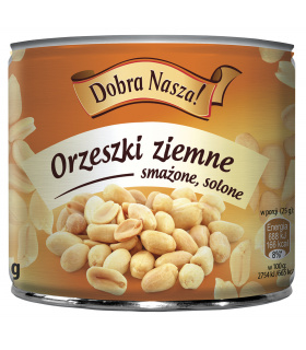 Dobra Nasza! Orzeszki ziemne smażone solone 140 g