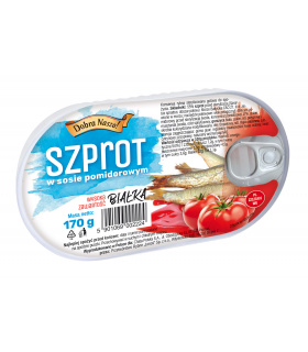 Dobra Nasza! Szprot w sosie pomidorowym 170 g