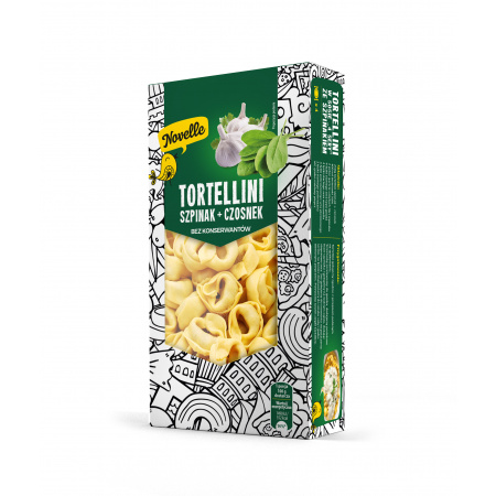 Novelle Tortellini szpinak czosnek 250g