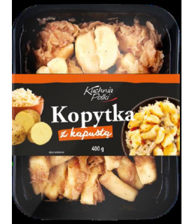 Kuchnia Polki Kopytka z kapustą 400 g