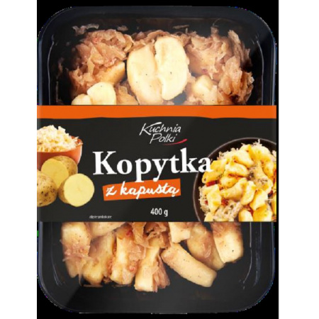 Kuchnia Polki Kopytka z kapustą 400 g