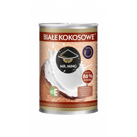 Mr. Ming Białe kokosowe 17-19% 400 ml