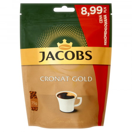 Jacobs Cronat Gold Kawa rozpuszczalna 75 g