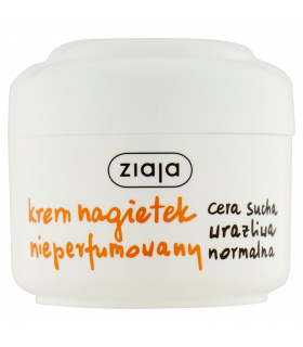 Ziaja Krem nagietek nieperfumowany cera sucha wrażliwa normalna 50 ml