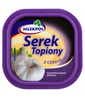 Mlekpol Serek topiony z czosnkiem 100 g