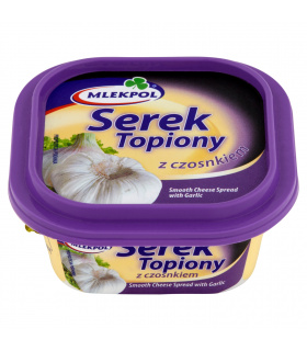 Mlekpol Serek topiony z czosnkiem 100 g