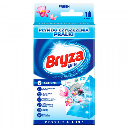 Bryza Lanza Fresh Płyn do czyszczenia pralki 250 ml