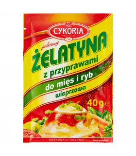 Cykoria Żelatyna z przyprawami do mięs i ryb wieprzowa 40 g