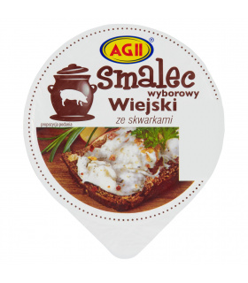 Smalec wyborowy wiejski ze skwarkami 180 g