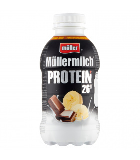 Müller Müllermilch Protein Napój mleczny o smaku czekoladowo-bananowym 400 g