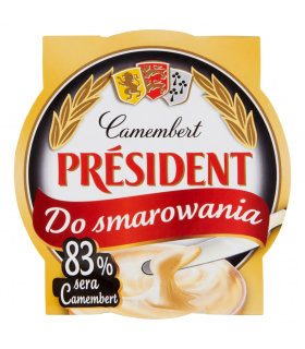 Président Ser topiony Camembert do smarowania 120 g