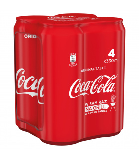 Coca-Cola Napój gazowany 4 x 330 ml