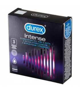 Durex Intense Prezerwatywy 3 sztuki