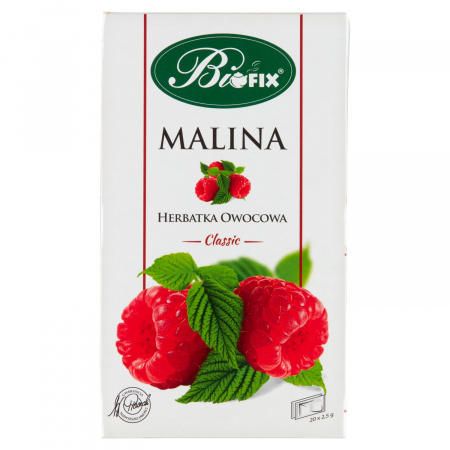 Bifix Classic Herbatka owocowa malina 50 g (20 x 2,5 g)