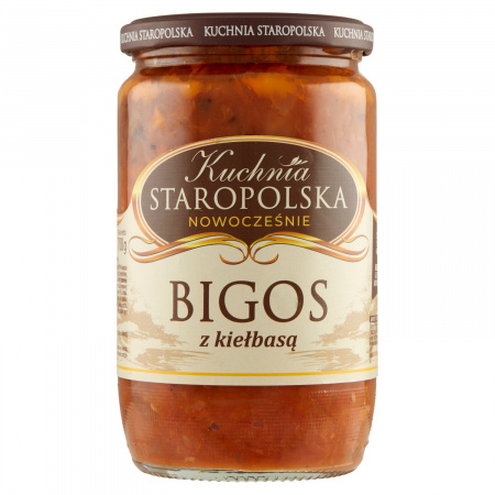 Kuchnia Staropolska Bigos z kiełbasą 700 g