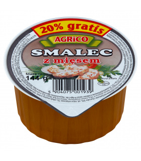 Agrico Smalec z mięsem 144 g