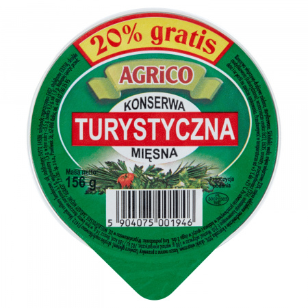 Agrico Konserwa mięsna turystyczna 156 g