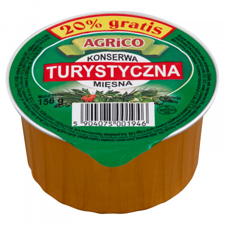 Agrico Konserwa mięsna turystyczna 156 g