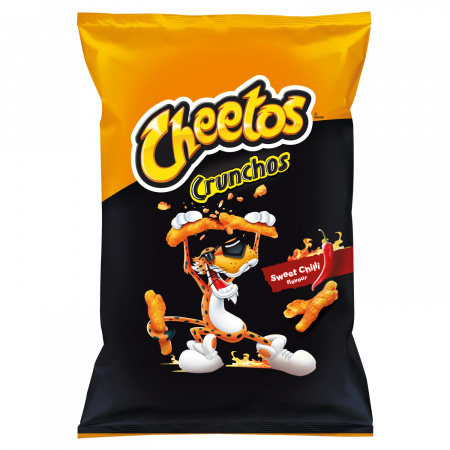 Cheetos Crunchos Chrupki kukurydziane o smaku słodkie chilli 95 g