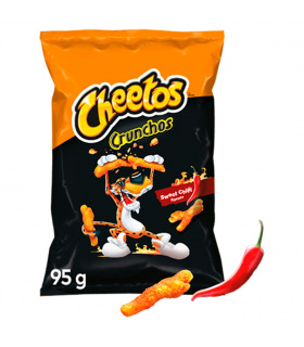 Cheetos Crunchos Chrupki kukurydziane o smaku słodkie chilli 95 g