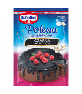 Dr. Oetker Polewa do gotowania czarna błyszcząca 77 g